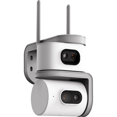 Doppelobjektiv-wlan-/4g-überwachungskamera 1080p – Ir-nachtsicht Bis 13 M, Wasserdicht Ip67, Bidirektionales Audio, Bewegungserkennung – Für Innen- Und Außenbereich, Digitaler Zoom, Intelligente Alarm