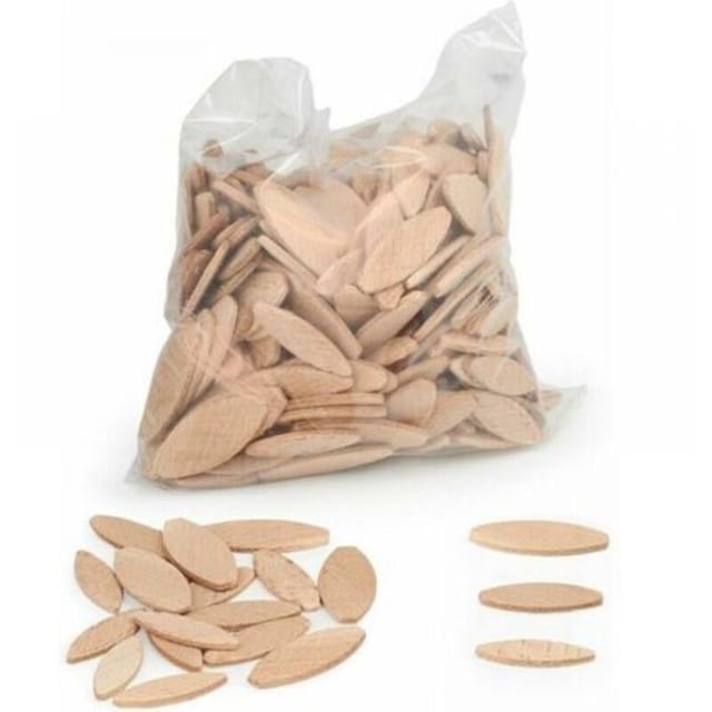 100 Stück Lamello-flachdübel Größe 20, 20er-packung, Hochwertige Flachdübel Aus Buchenholz Für Holzbearbeitungs- Und Heimwerkerprojekte, Für Oberfräsen/flachdübelfräser