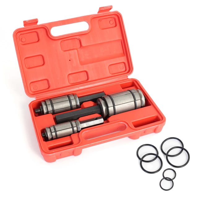 Xpotool - Auspuff Rohrweiter Set 3 tlg., Rohraufweiter für Auspuffrohr ø 29 bis 89 mm, mit 3 Rohrexpandern, Rohrspreizer im Koffer