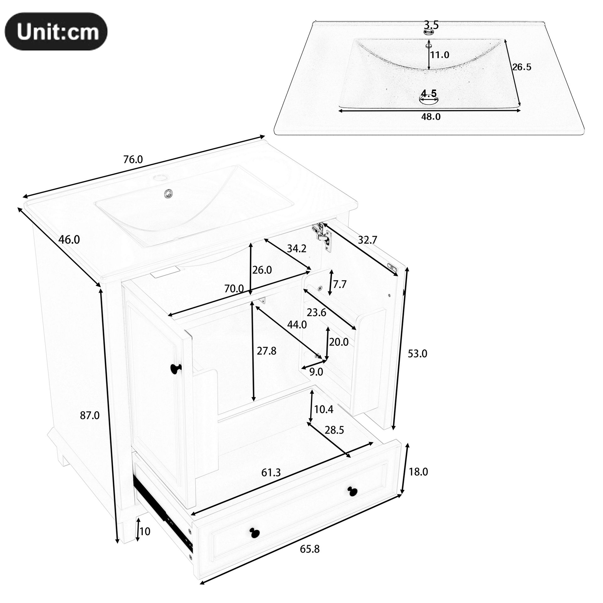Kleiderschrank Aus Mdf In Grau 76 X 46 X 87 Cm Homaire
