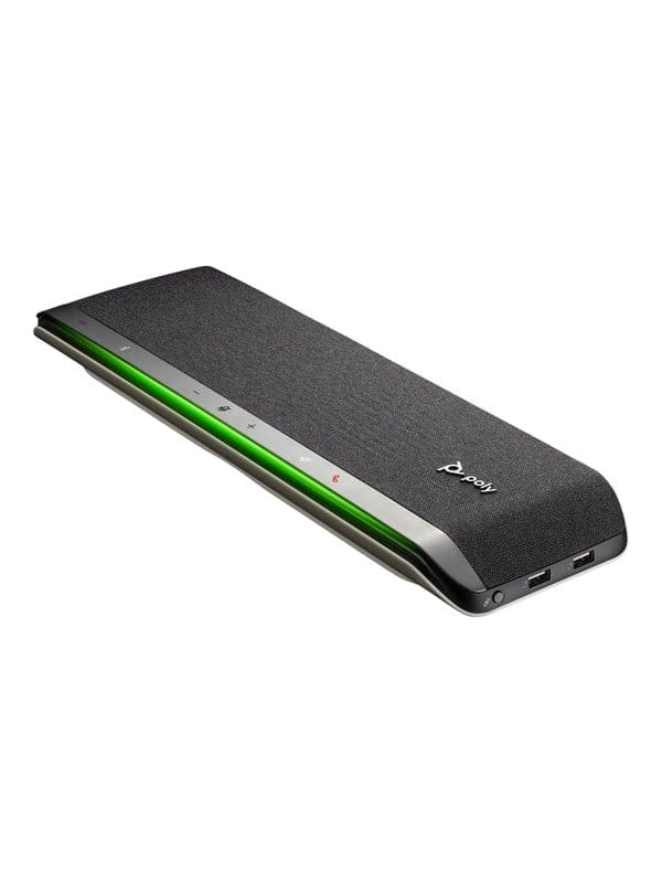 Poly - Intelligentes Freisprechen Poly Sync 60 für de Konferenzräume - Verbindet sich mit PC/Mac über ein cable kombiniertes usb-a/usb-c und mit