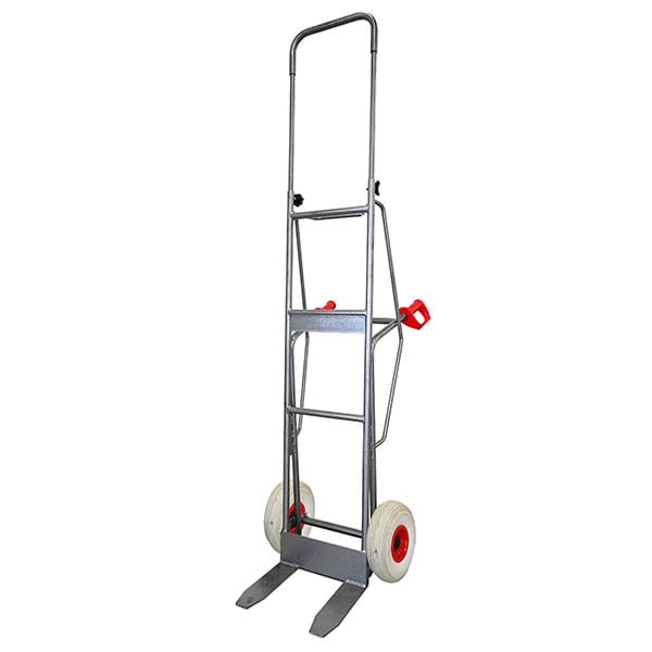 Matisère - Gemüsekarre mit Gabeln 250kg - Pannensichere Räder, nicht fleckend, leise. - DMPO250-RINC