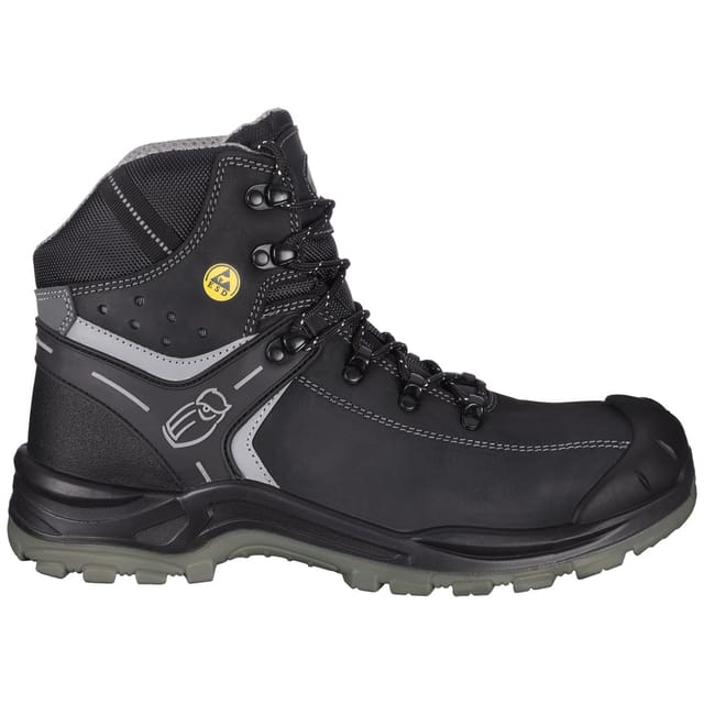 Leibwächter - Sicherheitsstiefel München L6122 S3 esd Gr. 37 schwarz