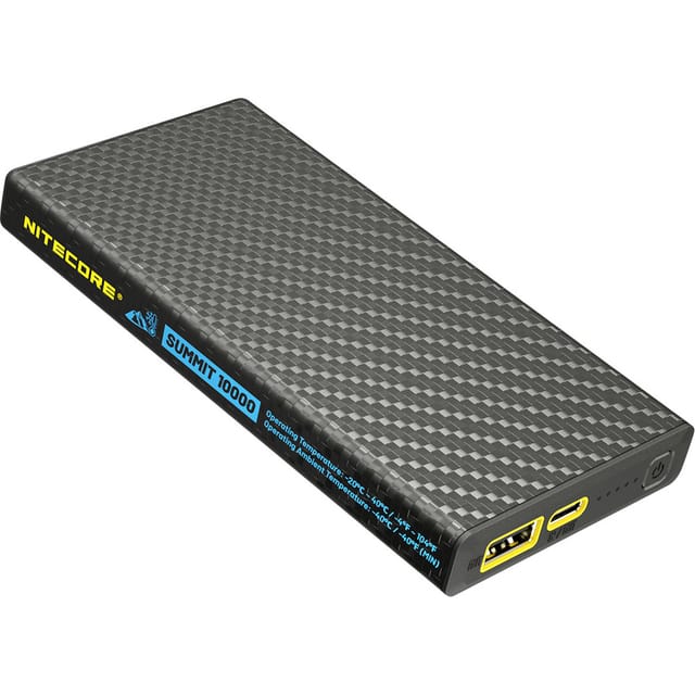 NiteCore SUMMIT Powerbank NC-SUMMIT10000 10000 mAh Quick Charge Li-Ion