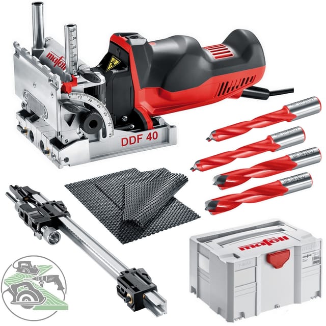 DuoDübler ddf 40 MaxiMAX im t-max 230V Bohrtiefe bis 40mm bohren 918602 - Mafell