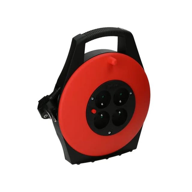 Hanger H05VV-F 3G1,5mm² Verlängerungskabel Schwarz 10m