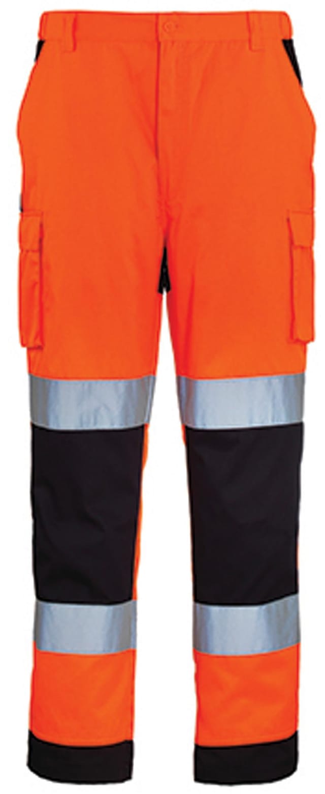 Coverguard PATROL hochsichtbare Hose orange marine T2XL
