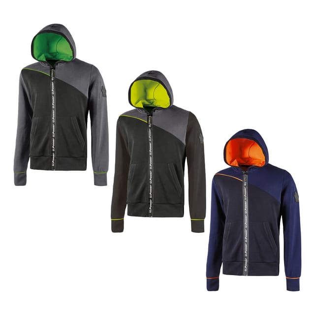 Arbeits-sweatshirt 'jupiter' Gr. M - Blau