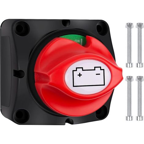 Batterietrennschalter 12v 24v 48v, Batteriehauptschalter 1-2-both-off, 275a Batterietrenner Für Yacht, Boot, Lkw, Bus, Auto, Motorrad
