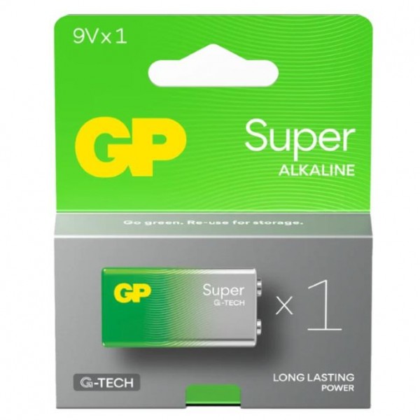 Super-alkaline-batterie 9,0 V - Gp1604a-u1