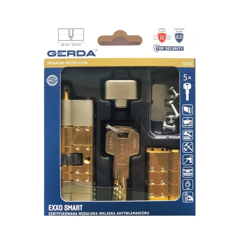 Exxo Smart Modulareinsatz, Satin Nickel M Zg61/61 - Mp Wk M56164