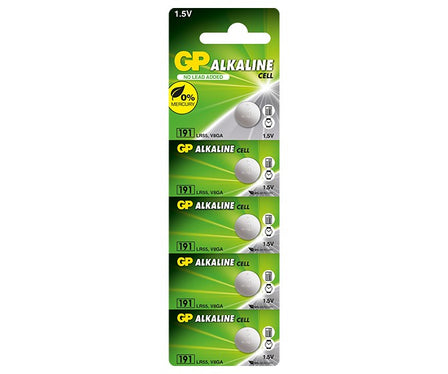 Alkaline-uhrenbatterie 1,5 V 191 - 10 Stück - Gp 191 Sz