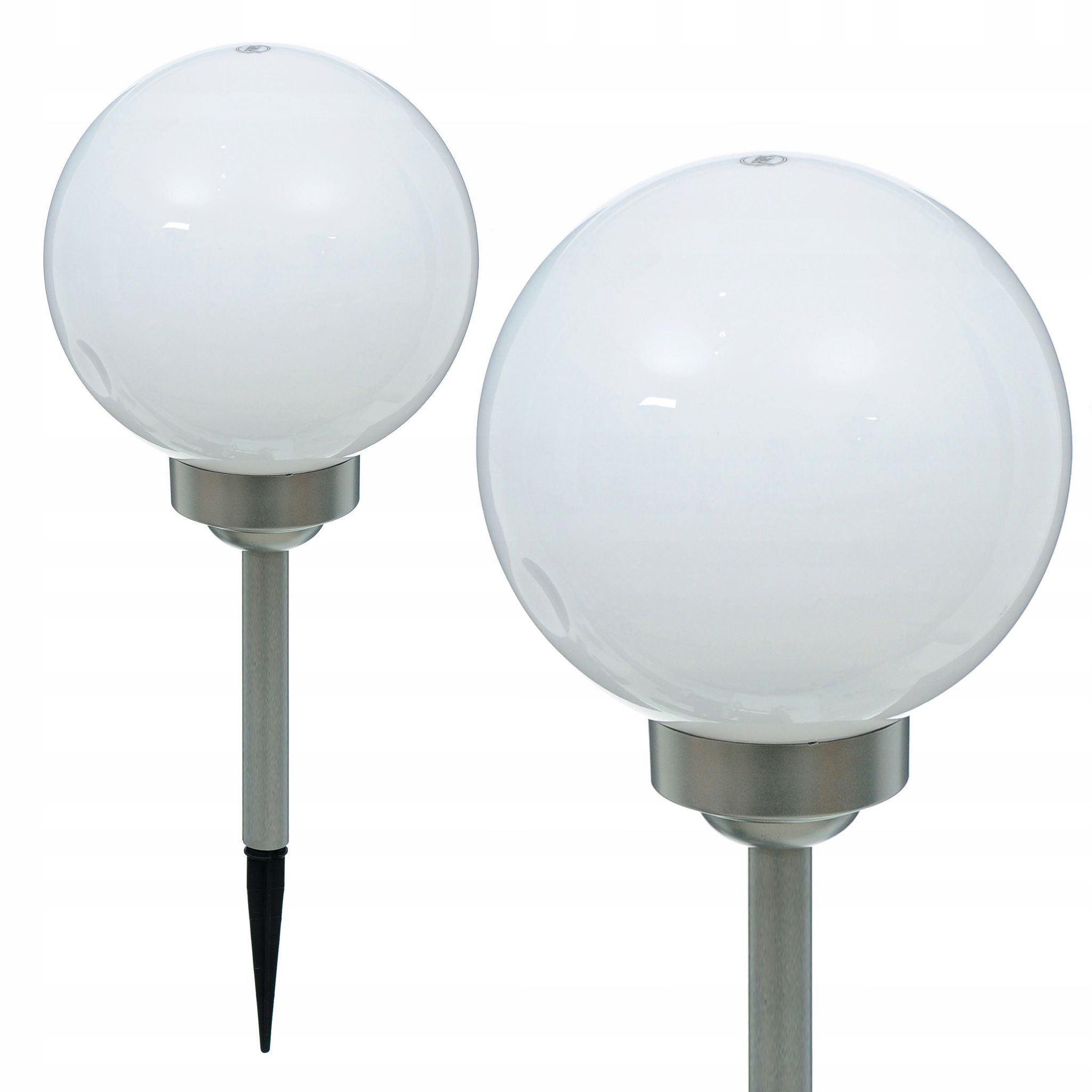 Solarkugellampe 20 Cm Garten 4 Leds Sensor Außenanschluss Ip44