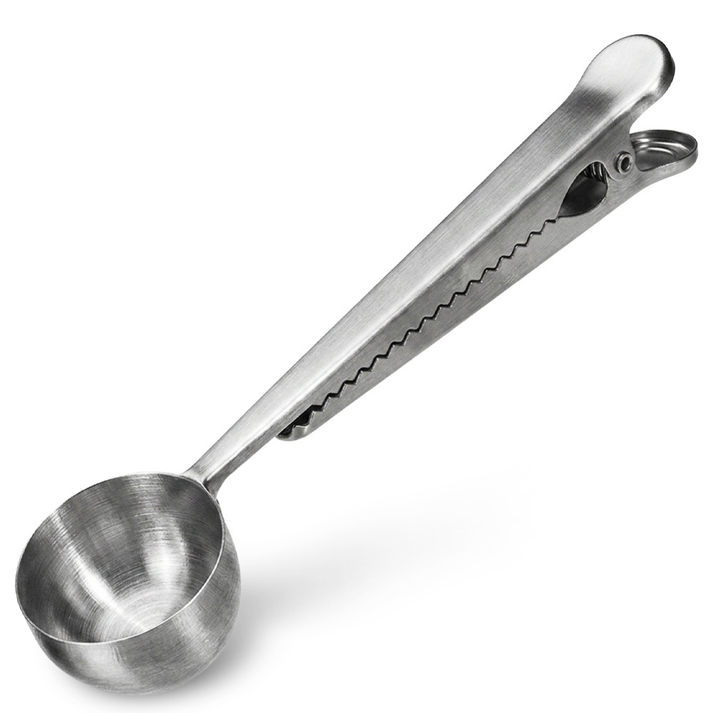 Messbecher Aus Edelstahl Für Kaffee Und Tee Mit Clip, 18 Cm
