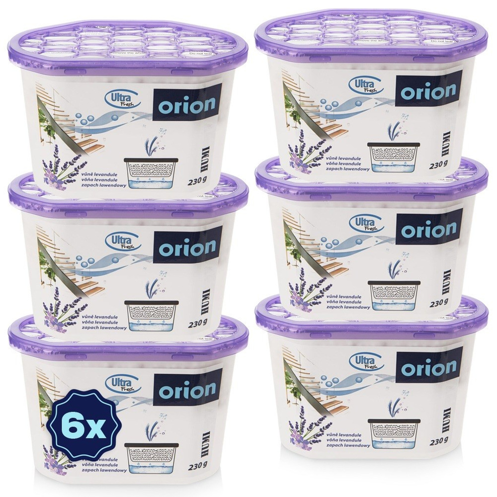 Lavendel Ultra Fresh Feuchtigkeitsabsorber 230 G 6 Stück.