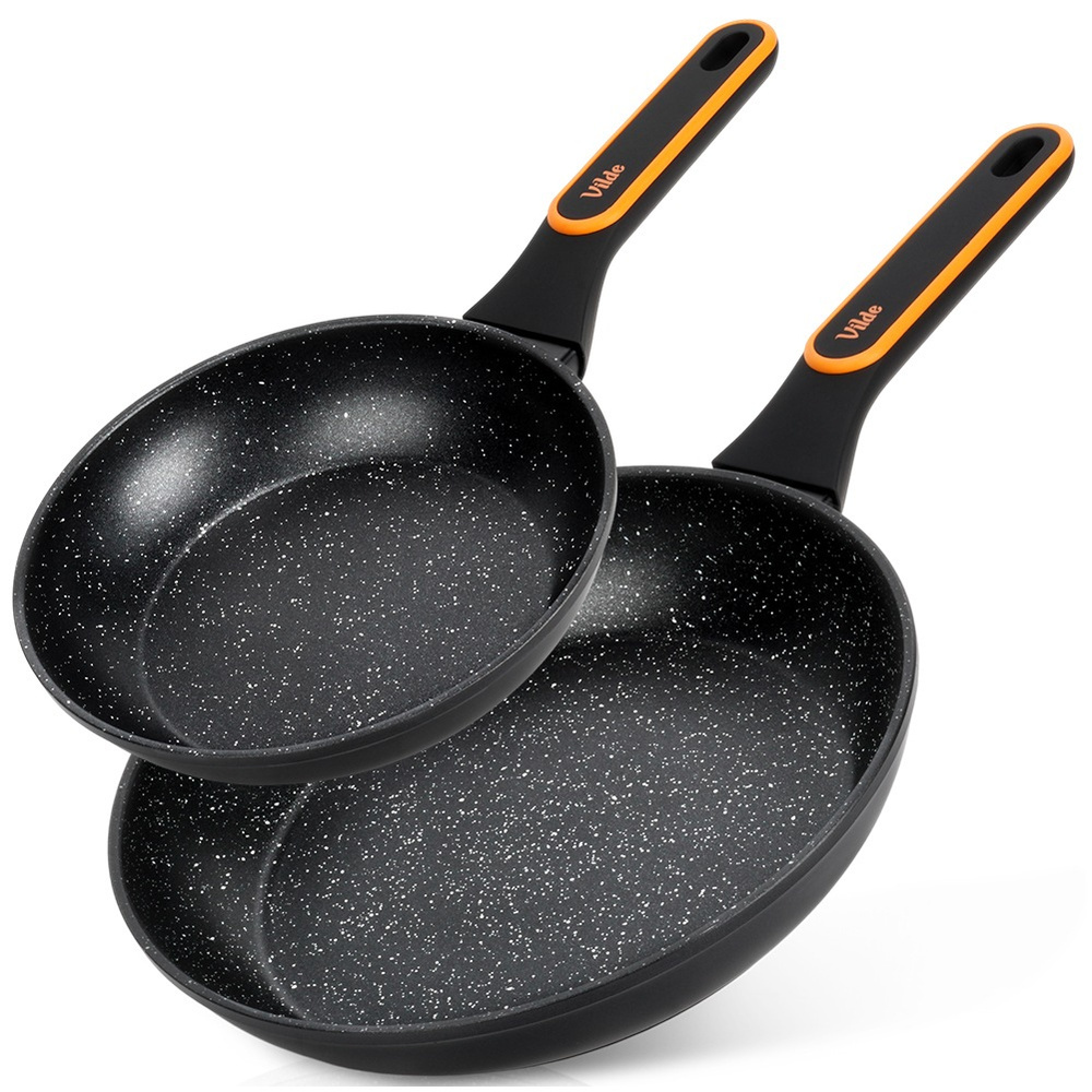Terruna Granit-bratpfannenset 20/26 Cm 2 Stück.