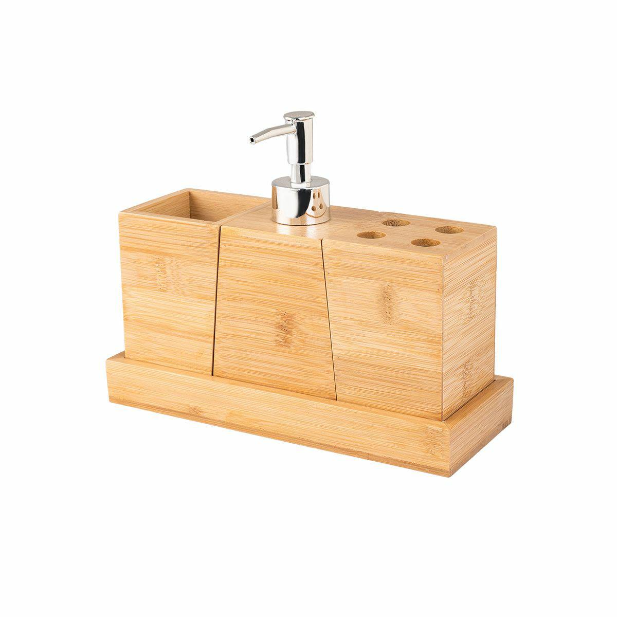 3-teiliges Badezimmer-accessoires-set