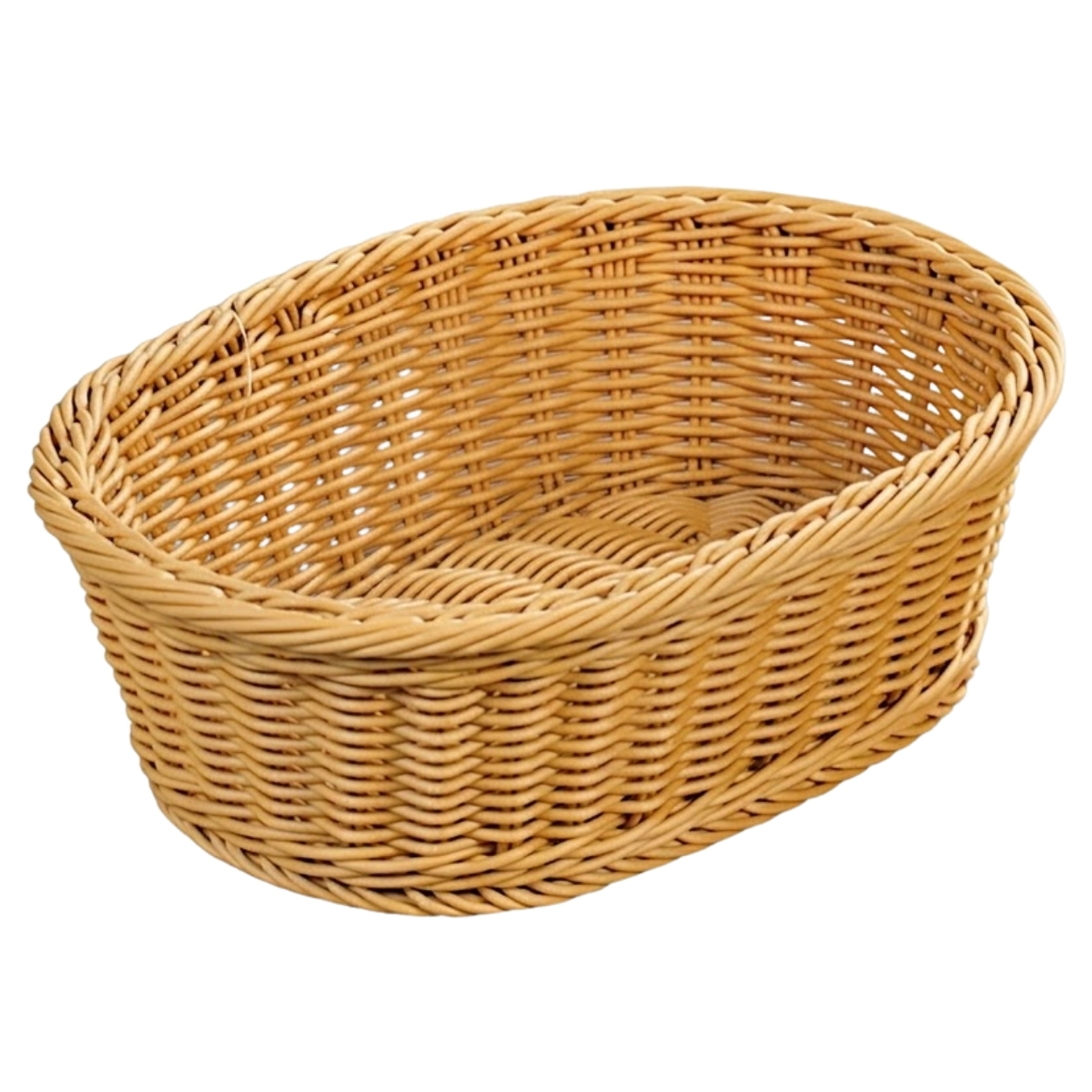Beigefarbener Brot- Und Obstkorb, 29 X 23 X 9,5 Cm (höhe)