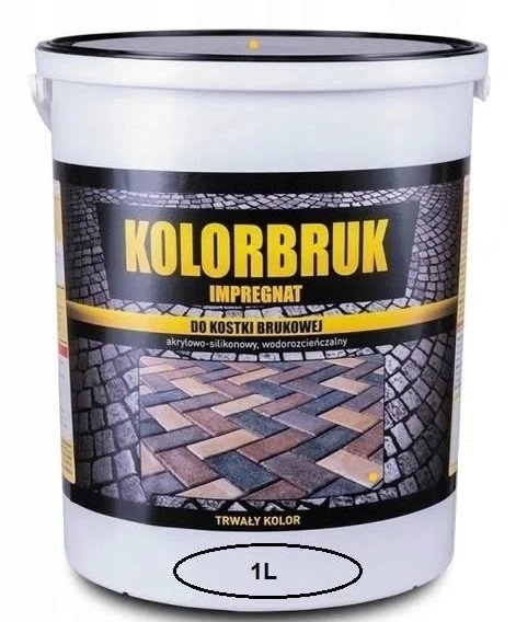 Kolorbruk Farbimprägnierung Für Pflastersteine, Grau, 1l - 5kolb.szk1.0