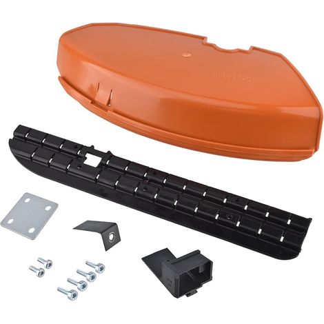 Cancanle Messerkit Mit Schraube, Halteplatte Und Schutzschild Für Stihl Fs55 Fs110 Fs130 Fs160 Fs180 Fs200 Fs220 Fs240 Fs250 Rasentrimmer, 420mm/260mm