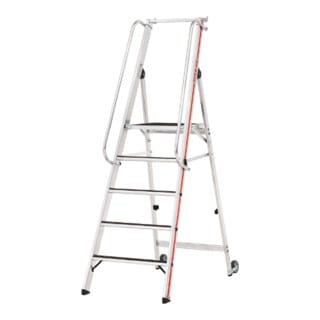 Matisère - Stehleiter 5 Stufen - Maximale Arbeitshöhe 3.18m - 868105