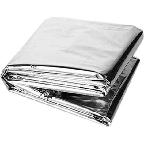 5er-pack Notfalldecken, Mylar-wärmedecken, Rettungs-wärmedecken Für Outdoor, Gold/silber, Für Survival-kit, Erste-hilfe, Outdoor Und Auto