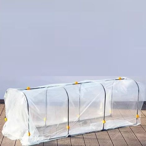 Gartengewächshaus - Tunnel-folienhaus - 5010055 Cm - Geeignet Für Zwergblumen, Gemüse Und Obst