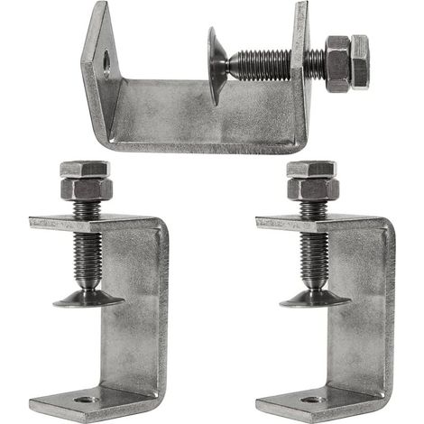 Edelstahl 304 C-zwingen – Klemme Für Hartholz – 3er-set – Öffnungsweite 65 Mm