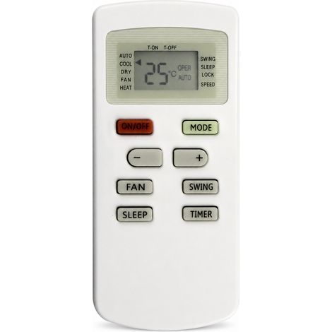 Fernbedienung Für Klimaanlage Kompatibel Mit Gree Yx1f, Yx1f5f, Yx1f1, Yx1f2 Und Yx1f3