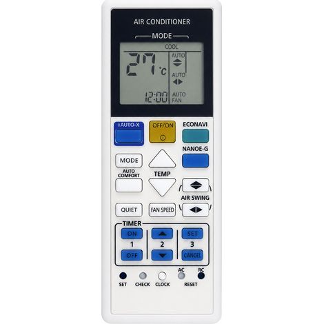 Klimaanlagen-fernbedienung Kompatibel Mit Panasonic A75c4543