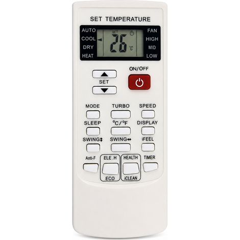 Klimaanlagen-fernbedienung Kompatibel Mit Aux Ykr-h/102e