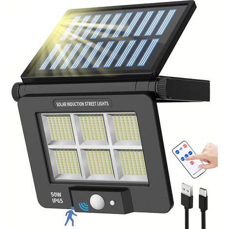 Wasserdichte Solar-gartenleuchten, Außen-solarleuchten, Solar-straßenlaternen, Induktive Solar-straßenlaternen Mit 3 Modi