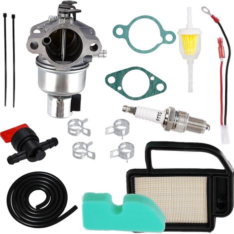 Vergaser 20 853 33-s + 20 083 02-s Luftfilter Tune-up-kit Für 253t Courage Sv470 Four Sv530 Sv540 Sv541 Sv590 Sv591 Sv600 Sv601 Sv610 Sv620 Motor Husqvarna Toro Mtd Cub Cadet