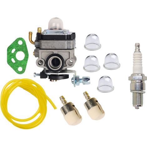 Vergaserkit Mit Primerbirne, Kraftstoffleitung Und Filter - Für Gx25, Gx25n, Gx25nt Und Fg110 - Ersatzteil 16100-z0h-825