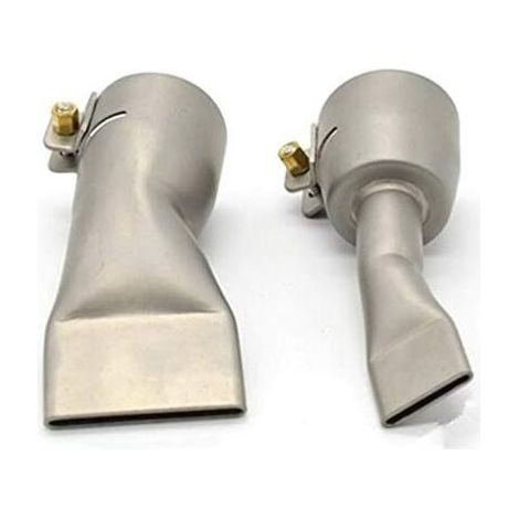 Flache Schweißdüse 20 Mm + Schweißdüse 40 Mm Für Kunststoff-schweißpistolen Der Meisten Marken.