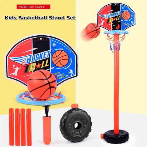 Verstellbarer Basketballständer Für Kinder Und Geschenkset Mit Korb