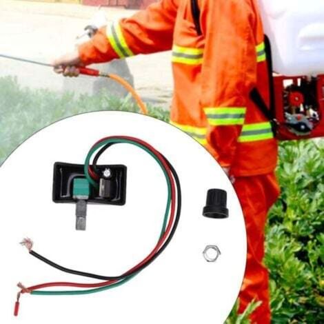 2 Stück Elektrischer Sprühregler 12v Geschwindigkeitsregler Schalter Landwirtschaftszubehör