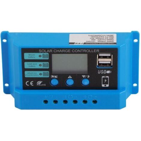 12v/24v Solarladeregler, Solarpanel-laderegler, Geeignet Für Wohnmobile, 20a