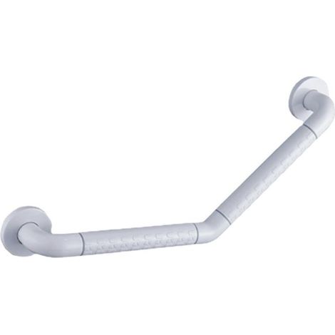 135° Duschhaltestange Aus Edelstahl Und Pvc Für Badewannen, Haltegriff Für Behinderte Und Senioren, Wc 25x25cm