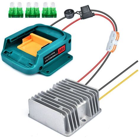 Geeignet Für Makita 18v Auf 12v Dc Spannungsregler Buck-adapter Bl1860/15a 180w Mumu
