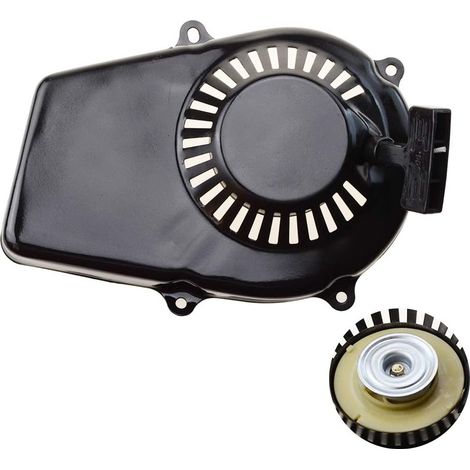 Goofit Kickstarter 2 Stück Rasenmäher Benzinmotor Generator Startzug Starter Rücklauf-starterset Ersatz Für Et650 Et950 Kick-starter
