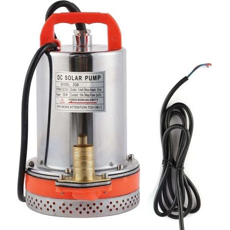 Kleine Solare Tauchpumpe, Batteriebetrieben, Förderhöhe 8 M, Dc-tauchpumpe, Solare Wasserpumpe, Batteriebetriebene Tauchpumpe (12v)