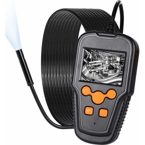 Industrie-endoskop, 1080p Hd Endoskopkamera, 2,4 Zoll Inspektionskamera Für Rohrleitungen, Mit 8 Led-leuchten, Wasserdichte Ip68-kamera, 2600 Mah Batterie, 10 M Semi-flexibles Kabel