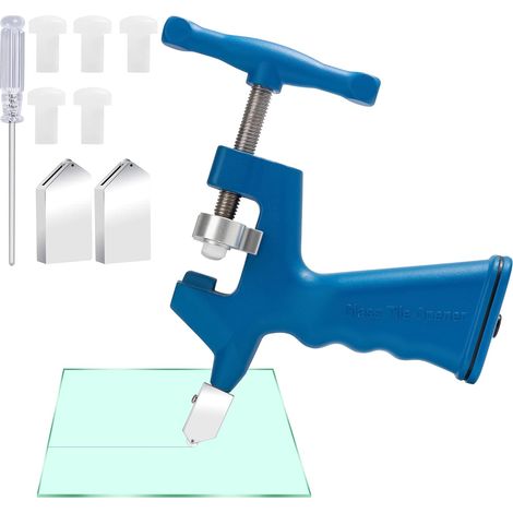 2-in-1-glasschneider Für Glasfliesen, Spiegel, Professionelles Glasschneidwerkzeug-set, Fliesenschneider, Glasschneider Für Heimwerker