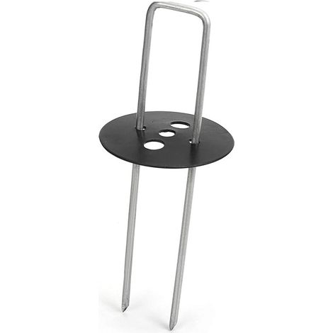 Set Aus 25 Klammern Für Silberne Unkrautvliese Mit Verbindungen 150 30 3,5 Mm