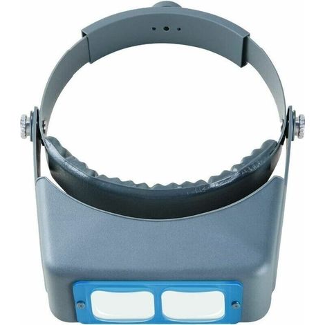 Bandeau Lupe Hände Frei Juwelier Lupe Kopfmontage Helm Lupe Visier Optisches Glas 4 Austauschbare Linsen Für Lesen, Reparatur