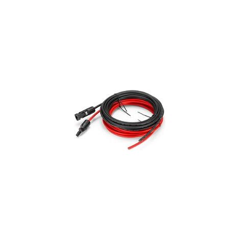 5 Meter 12 Awg Verlängerungskabel Für Solarpanel Mit Mc4-steckern, Weiblich Und Männlich, Adapter-kit (5 M Rot + 5 M Schwarz)