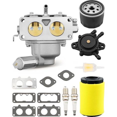 791230 Vergaser-kit Für Briggs & Stratton 407777 20-25 Ps V-twin Motor 499804 699709 Wartungsset Für John Deere Mia10632 La150 La145 La130 L120 Rasenmäher