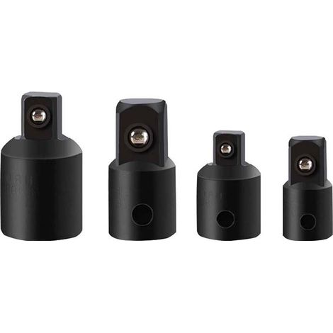 Schlagverstärker, 4-teiliges Adapter-set Für Stecknüsse, Konverter Und Reduzierer Von 1/2 Auf 3/8 Zoll