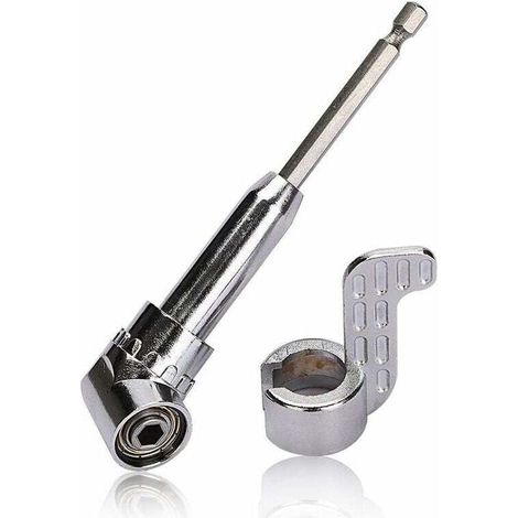 Winkeladapter Für Winkelschrauber, 105 Grad, Mit 1/4" Sechskantschaft Für Bohrmaschine